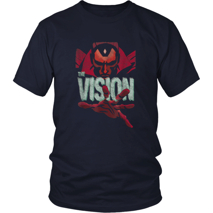 Marvel The Vision Retro Vintage Graphic T-Shirt