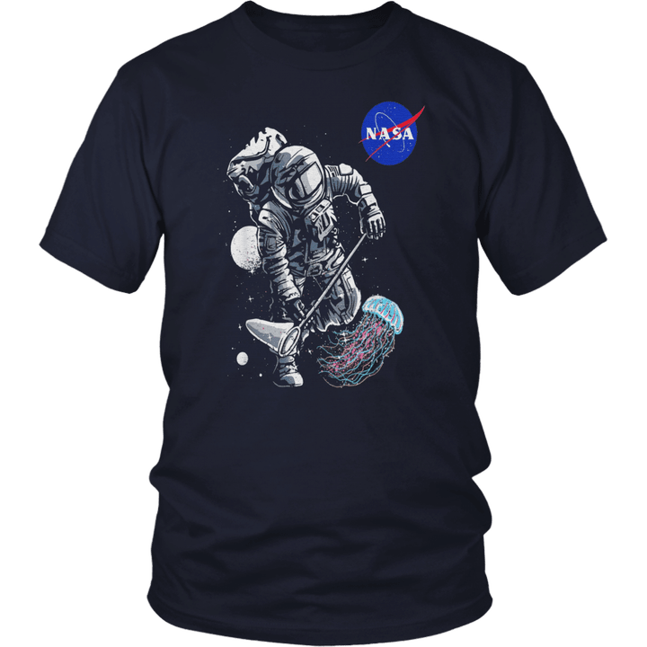 NASA T-Shirt Astronaut Jellyfish Catcher