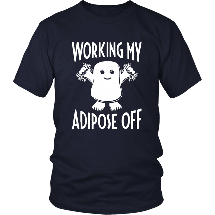 Official Doctor Who Working My Adipose Off Shirt