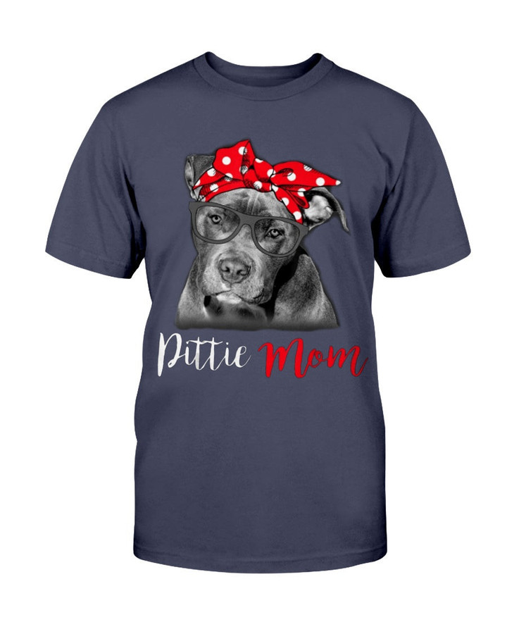 Pitbull Dog Lovers Pittie Mom T-Shirt
