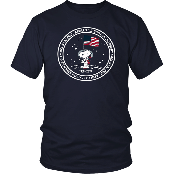 Snoopy - Apollo 11 50th Anniversary Moon Landing Shirt