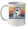 Ben Drankin Benjamin Franklin 4th Of July Vintage Mug