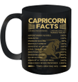 Capricorn Facts Awesome Zodiac Sign Daily Value May Vary Mug