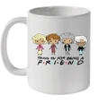 Chibi Golden Girls Thank You For Being A Friend Graphic Tee Mug