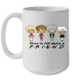 Chibi Golden Girls Thank You For Being A Friend Graphic Tee Mug