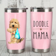 Goldendoodle Dog Mama Steel Tumbler 20oz Funny Dog Gifts