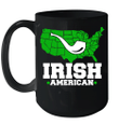 Humorous Irish And American Artwork Mug