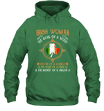 Irish Woman The Soul Of A Witch Irish Flag St Patrick's Day Shirt