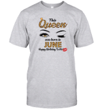 This Queen Was Born In June Funny A Queen Was Born In June Shirt