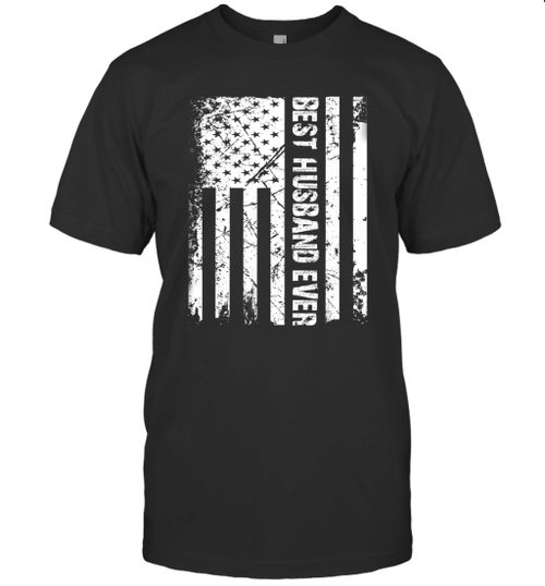 Best Husband Ever American Flag Gift Father's Day Shirt