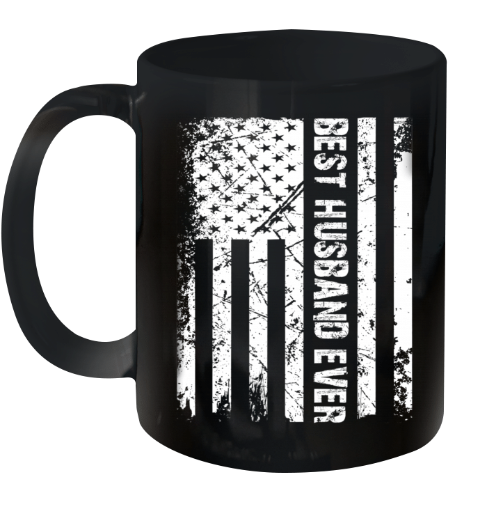Best Husband Ever American Flag Gift Father's Day Mug