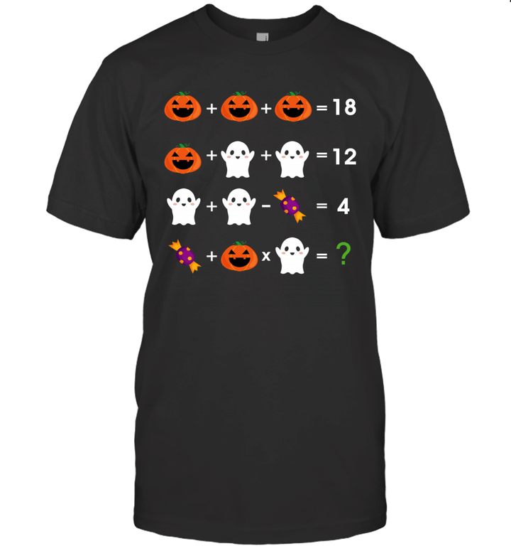 Order Of Operations Quiz Funny Math Teacher Halloween Shirt