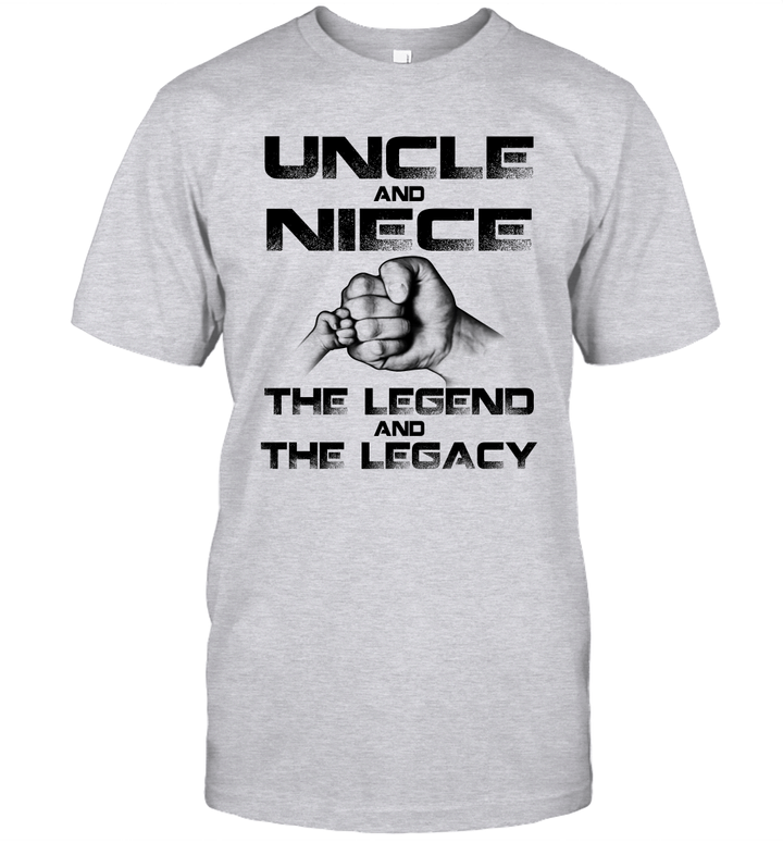 Uncle And Niece Matching The Legend And The Legacy Funny Shirt
