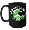 Funny Drinking Claws Mug Lepriclaw Get Shamrocked St Patrick's Day Coffee Mug