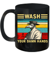 Plague Doctor Wash Your Damn Hands Funny Mug