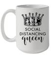 Social Distancing Queen Mug