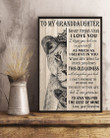 The lion king to my amazing granddaughter never forget how much I love you grandma Poster