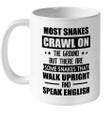 Most Snakes Crawl On The Ground But There Are Some Snakes That Walk Upright And Speak English Mugs