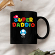 Super Daddio Personalized Mug, Super Mommio Personalized Mug, Gift Mug For Father's Day, Mother's Day Gift Mug