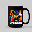 Kindergarten Level Unlocked Personalized Mugs - Gift For Son, Daughter - Back To School Mug