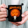 Grandma's Little Monster Spooky Halloween Personalized Mug Gift For Grandma