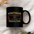60th Birthday Gift Mug For Men Women Personalized Mug - Vintage 1963 Aged to Perfection - 60th Birthday Gift Mugs - Custom Year Birthday Gift Idea