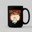 Mother Of Meowsters Cat Personalized Mug, Halloween Gift For Cat Lovers, Cat Mom, Cat Dad