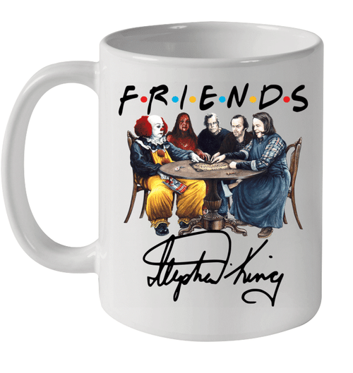 Stephen King Horror Characters Friends Signature Mug
