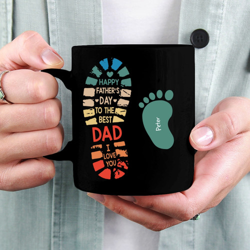 Happy Father’s Day To The Best Dad We Love You Personalized Mugs, Gift For Father