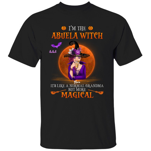 I'm A Grandma Witch Personalized Shirt, Halloween Gift, Personalized Gift for Nana, Grandma, Grandmother, Grandparents