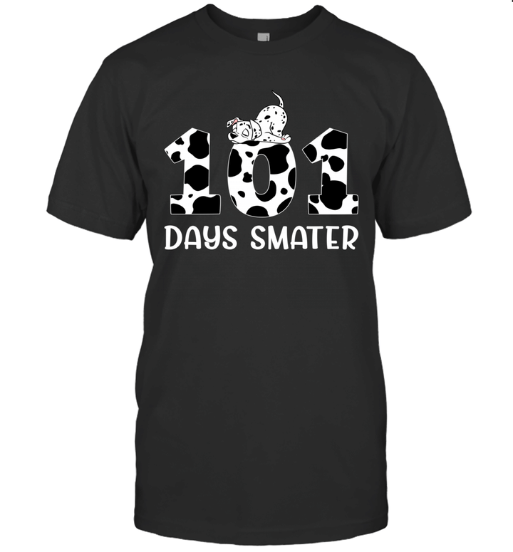 101 Days Smarter 101 Dalmatians Dogs Shirt
