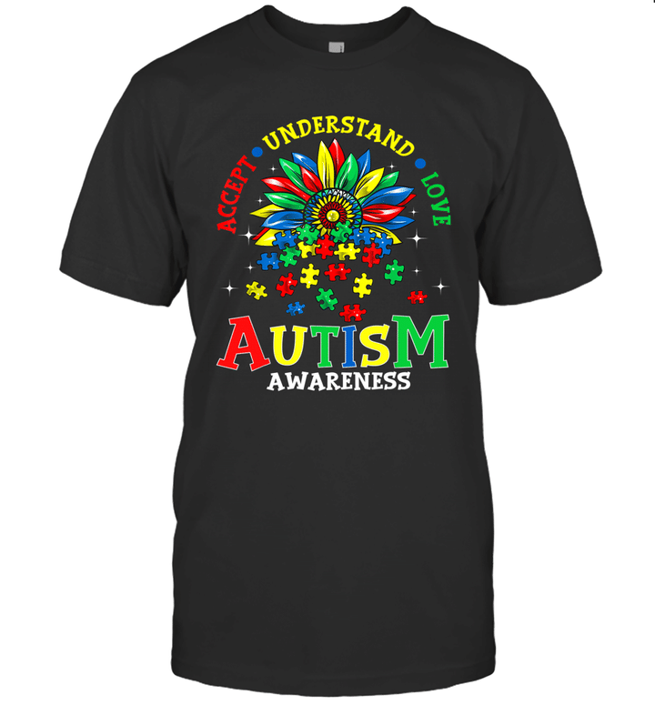 Autism Awareness Shirt Accept Understand Love Autism Mom Shirt