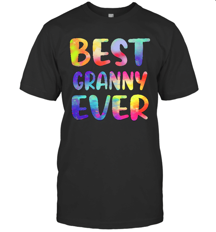 Best Granny Ever Colorful Funny Mother's Day Shirt