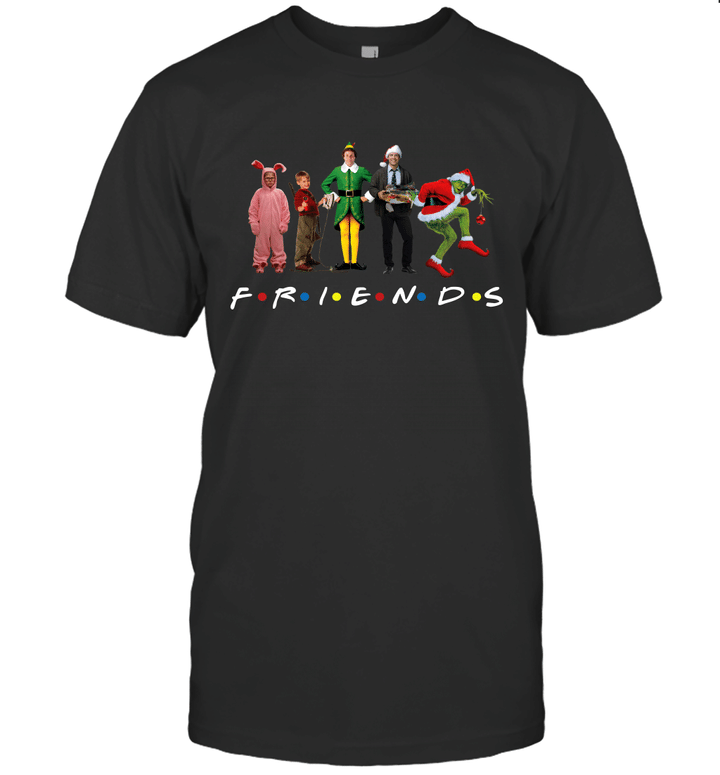 Funny Christmas Shirt Funny Home Alone Friends Movie Christmas Shirt