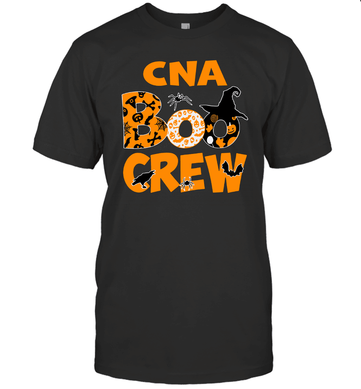 Halloween CNA Boo Crew Witch T shirt