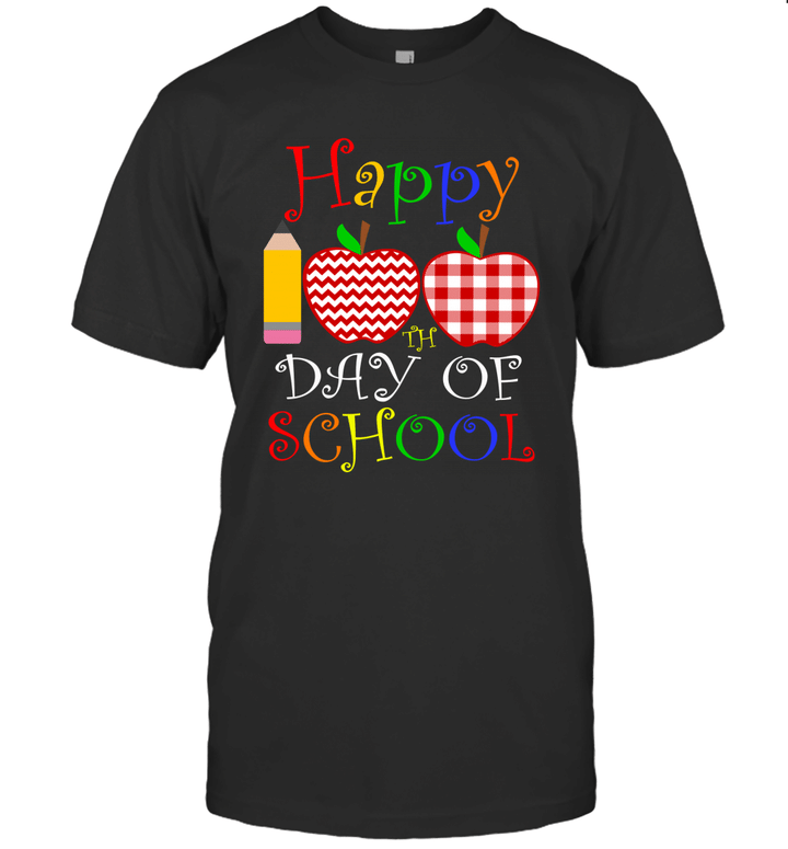 Happy 100th Day Of School For Teacher Gift Shirt