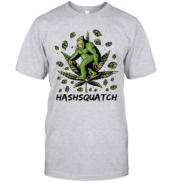 Hashsquatch Funny Bigfoot Weed Shirt