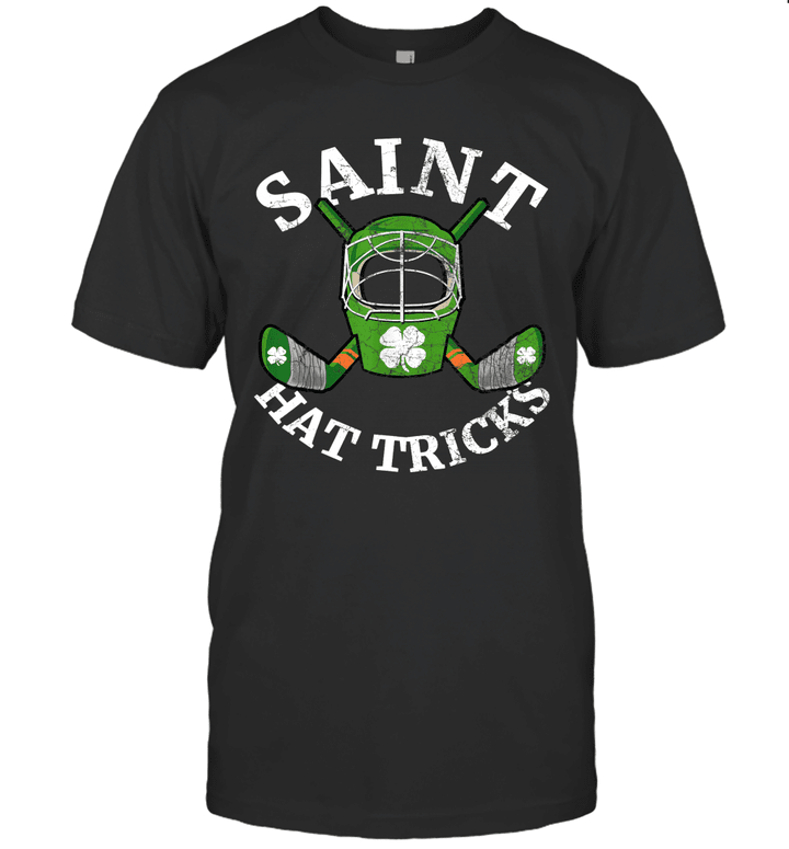 Hockey St Patrick's Day Shamrock Paddy's Irish Shirt