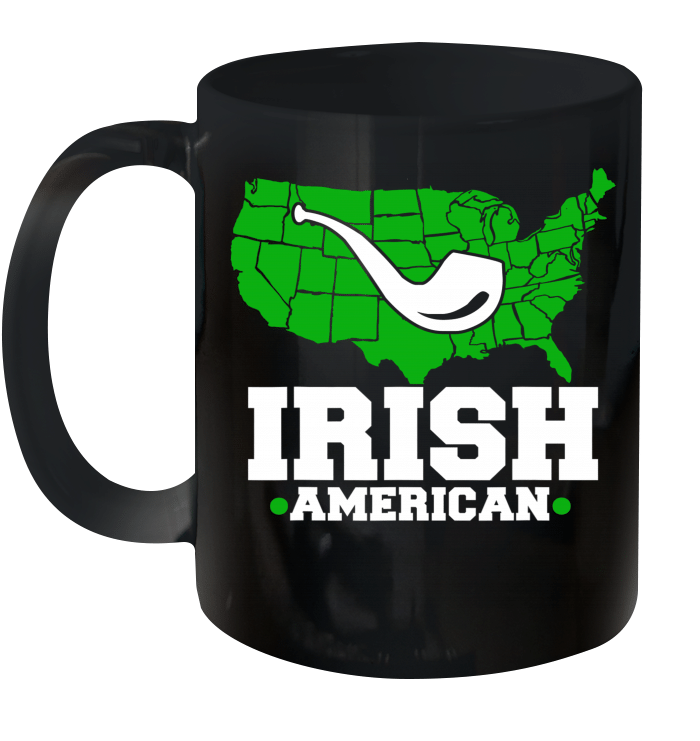 Humorous Irish And American Artwork Mug