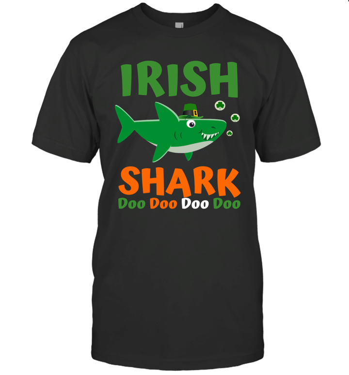 Irish Shark Doo Doo Doo Doo St Patrick's Day Shirt