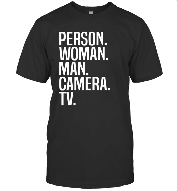 Person Woman Man Camera Tv Shirt