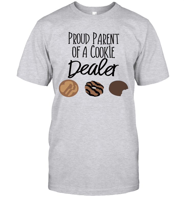 Proud Parent Of A Cookie Dealer Lover Gift Shirt
