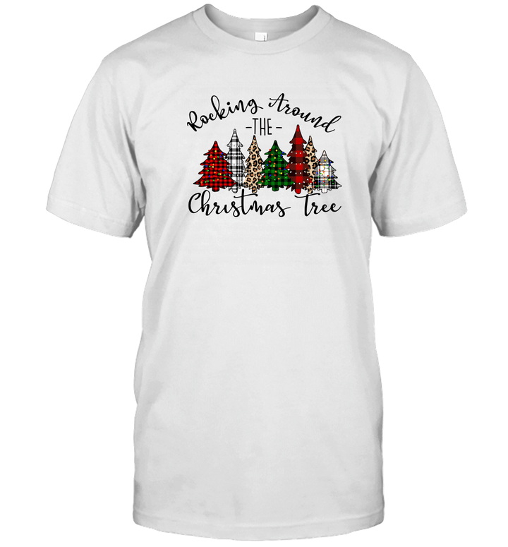 Rocking Around The Christmas Tree Buffalo Plaid Christmas Shirt