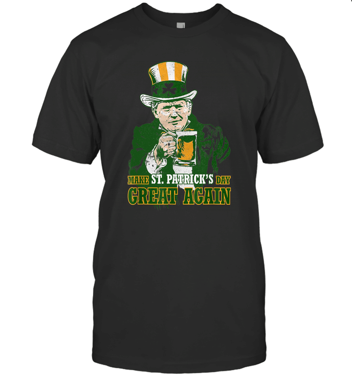 Trump Make St Patrick's Day Great Again Gifts For Trump Lover Shirt