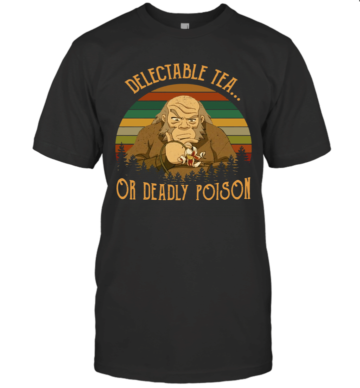 Uncle Iroh Delectable Tea Or Deadly Poison Vintage Shirt