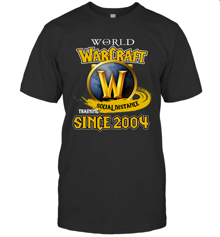 World Of Warcraft Social Distancing Since 2004 Graphic Tees Shirt