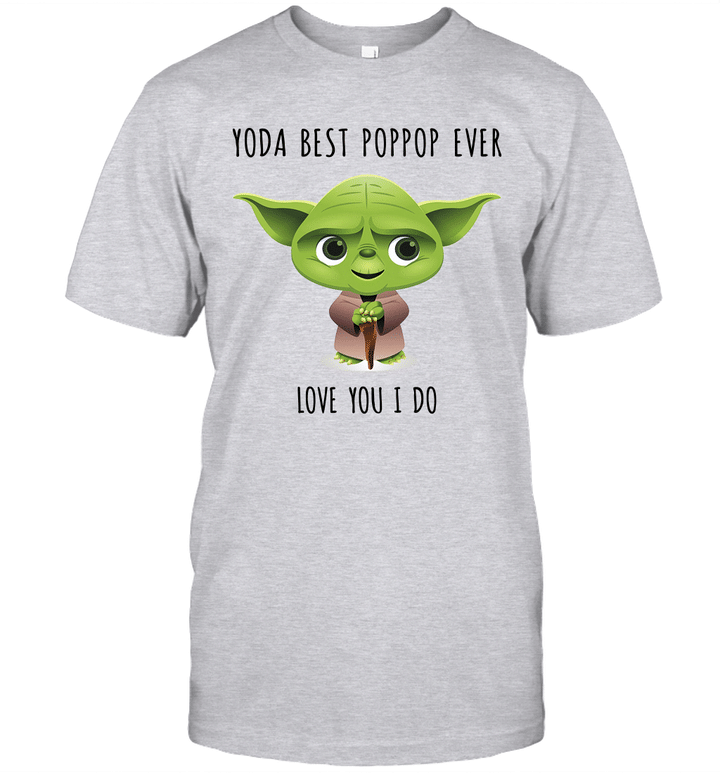 Yoda Best Poppop Love You I Do Shirt