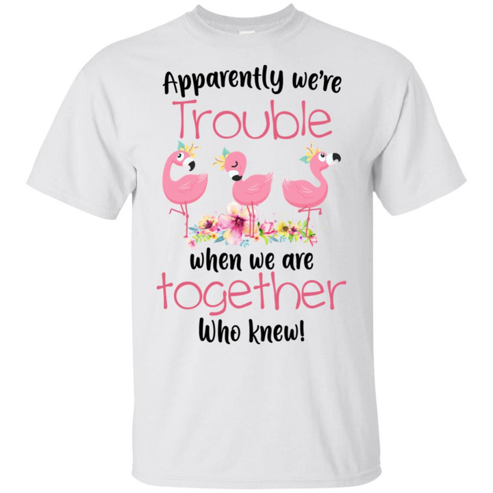 Apparently we’re trouble when we are together who knew shirt
