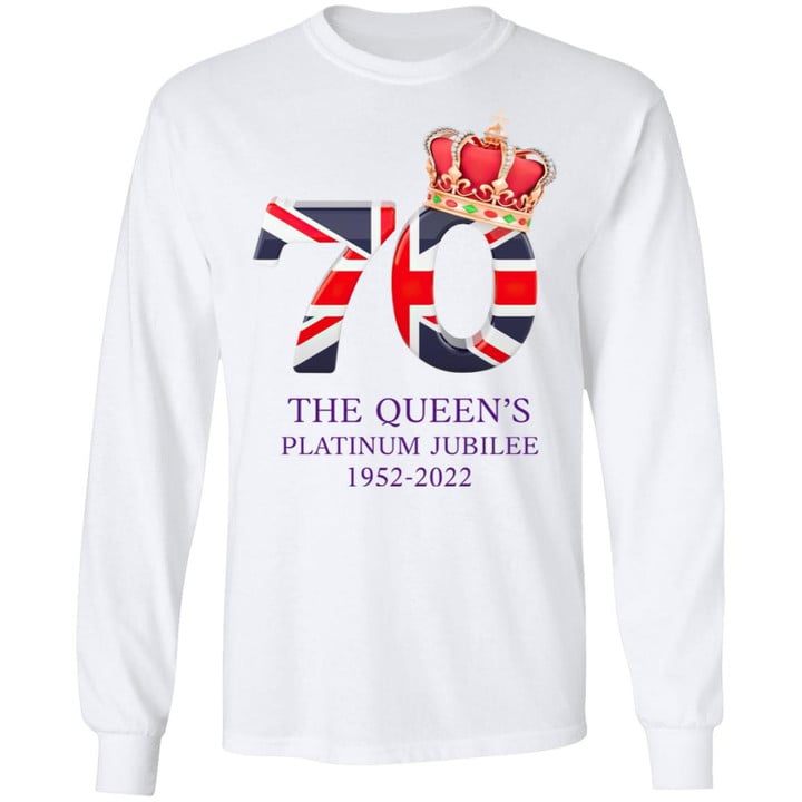Queen Elizabeth II Platinum Jubilee 1952-2022 Celebration Shirt