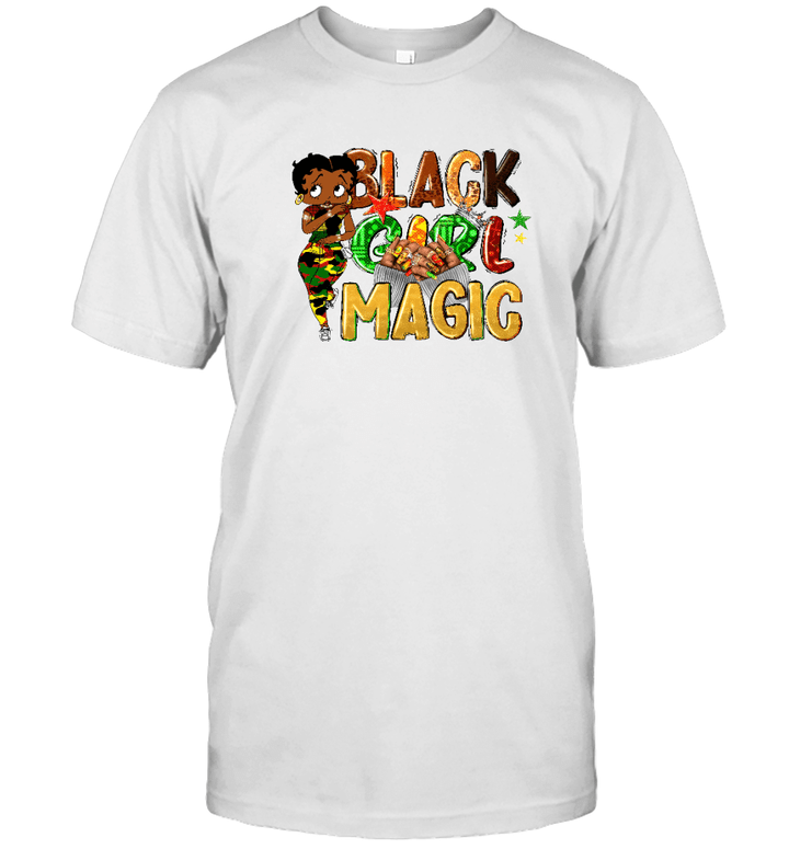 Betty Boop Black Girl Magic Funny Shirt